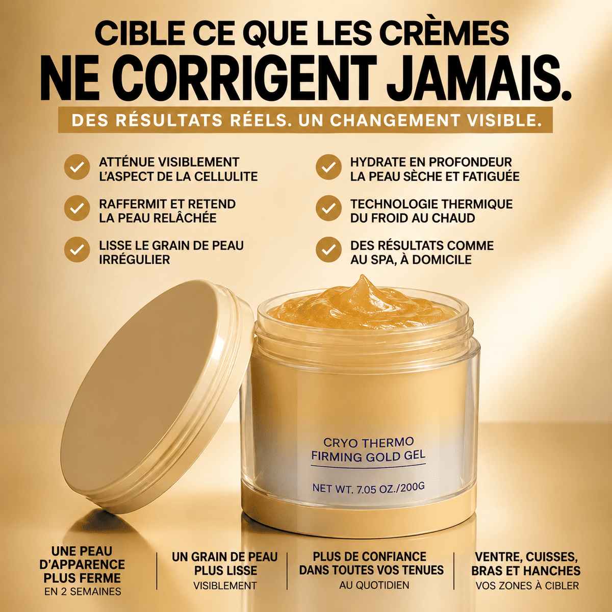 MILOR™ — Gel raffermissant à l’or
